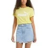 Puma Palaidinė Moterims Ess Logo Tee Geltona 586775 38