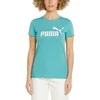Puma Palaidinė Moterims Ess logo Tee Žalias 586775 61