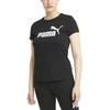 Puma Palaidinė Moterims Ess Logo Tee Juodas