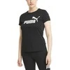 Puma Palaidinė Moterims Ess Logo Tee Juodas