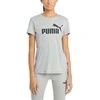 Puma Palaidinė Moterims Ess Logo Tee Ligh Pilkas 586774 04