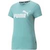 Puma Palaidinė Moterims Ess logo Tee Žalias 586775 61