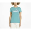 Puma Palaidinė Moterims Ess logo Tee Žalias 586775 61