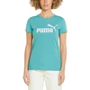 Puma Palaidinė Moterims Ess logo Tee Žalias 586775 61