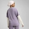 Puma Palaidinė Moterims Ess Tape Tee Violetinė 675994 30