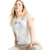 Puma Palaidinė Moterims Graphics Floral Cat Logo Tee Baltas 685081 02