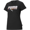 Puma Palaidinė Moterims Multicoloured Tee Juodas