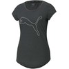 Puma Palaidinė Moterims Performance Heather Cat Tee Pilkas 520320 07