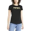 Puma Palaidinė Moterims Rebel Graphic Tee Juodas
