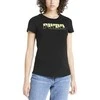 Puma Palaidinė Moterims Rebel Graphic Tee Juodas