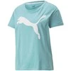 Puma Palaidinė Moterims Rtg Logo Tee Porcelain Mint 586454 61
