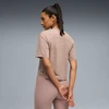 Puma Palaidinė Moterims W Cloudspun Relaxed Tee Sandstone Heather 527457 88