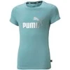 Puma Palaidinė Paaugliams Ess+ Logo Tee Žalias 846953 61