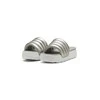 Puma Šlepetės Moterims Karmen Slide Puffy Baltas Sidabrinis 395399 03