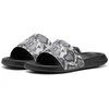 Puma Šlepetės Moterims Popcat 20 Snake Chic Juodas/Puma Sidabrinis 401706 01