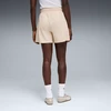 Puma Šortai Moterims Class High-Waist rusvai gelsvas 691875 87