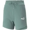 Puma Šortai Moterims Ess 5" High Waist Žalias 848339 90