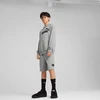 Puma Šortai Paaugliams Ess No. 1 Logo Shorts Pilkas 684918 03