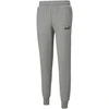 Puma Sportinės Kelnės Vyrams Ess Logo Pants Fl Pilkas 586714 03