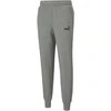 Puma Sportinės Kelnės Vyrams Ess Logo Pants Tr Pilkas 586716 03