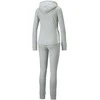 Puma Sportinis Kostiumas Moterims Classic Hooded Pilkas 847129 04