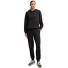 Puma Sportinis Kostiumas Moterims Loungewear Sweat Fl Juodas 689346 01