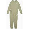 Puma Sportinis Kostiumas Moterims Sweat Suit Relaxed Fl Olive 688160 82