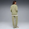Puma Sportinis Kostiumas Moterims Sweat Suit Relaxed Fl Olive 688160 82