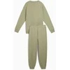 Puma Sportinis Kostiumas Moterims Sweat Suit Relaxed Fl Olive 688160 82