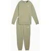 Puma Sportinis Kostiumas Moterims Sweat Suit Relaxed Fl Olive 688160 82
