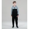 Puma Sportinis Kostiumas Paaugliams Ess+ Block Hooded Juodas Pilkas 670116 03