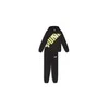 Puma Sportinis Kostiumas Paaugliams Power Sweat Suit Juodas Geltona 679999 51