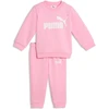 Puma Sportinis Kostiumas Vaikams Minicats Ess Crew Set Fl Rožinė 686280 70