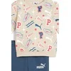 Puma Sportinis Kostiumas Vaikams Minicats Aop Fl rusvai gelsvas Mėlyna 689731 87