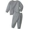 Puma Sportinis Kostiumas Vaikams Minicats Ess Crew Jooger Pilkas 846141 03