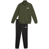 Puma Sportinis Kostiumas Vyrams Clean Sweat Suit Juodas Žalias 585841 31