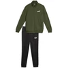 Puma Sportinis Kostiumas Vyrams Clean Sweat Suit Juodas Žalias 585841 31