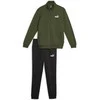 Puma Sportinis Kostiumas Vyrams Clean Sweat Suit Juodas Žalias 585841 31