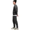 Puma Sportinis Kostiumas Vyrams Ess Elevated Fl Pilkas 688178 44