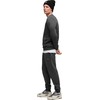 Puma Sportinis Kostiumas Vyrams Ess Elevated Fl Pilkas 688178 44