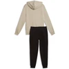 Puma Sportinis Kostiumas Vyrams Ess Elevated Tracksuit rusvai gelsvas Juodas 691771 61