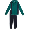 Puma Sportinis Kostiumas Vyrams Hooded Sweat Suit Žalias Juodas 691769 41
