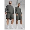 Puma Sportinis Kostiumas Vyrams Relaxed Sweat Pilkas 673308 80