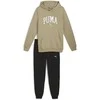 Puma Sportinis Kostiumas Vyrams Squad Hooded rusvai gelsvas Juodas 681901 67