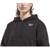 Reebok Džemperis Moterims Ri Fleece Hoody Juodas GS9372