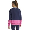 Reebok Džemperis Moterims Te Linear Logo Crew Mėlyna Rožinė FU2194