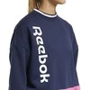 Reebok Džemperis Moterims Te Linear Logo Crew Mėlyna Rožinė FU2194