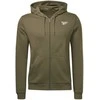 Reebok Džemperis Vyrams Hoodie Ri Left Chesto Logo Žalias HG4452