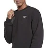 Reebok Džemperis Vyrams Ri Fleece Crew Juodas