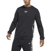 Reebok Džemperis Vyrams Ri Tape Crew Juodas HB5974